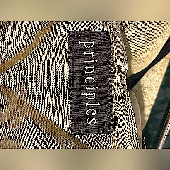 VTG skirt flared Ruffle OOAK Lithuania ethnic zipper acetate fabric plus 18 sz - Picture 9 of 9